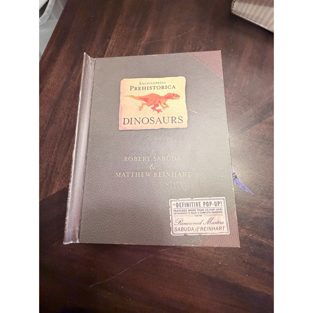 Encyclopedia Prehistoric Dinosaurs Definitive Pop up Book Robert Sakura